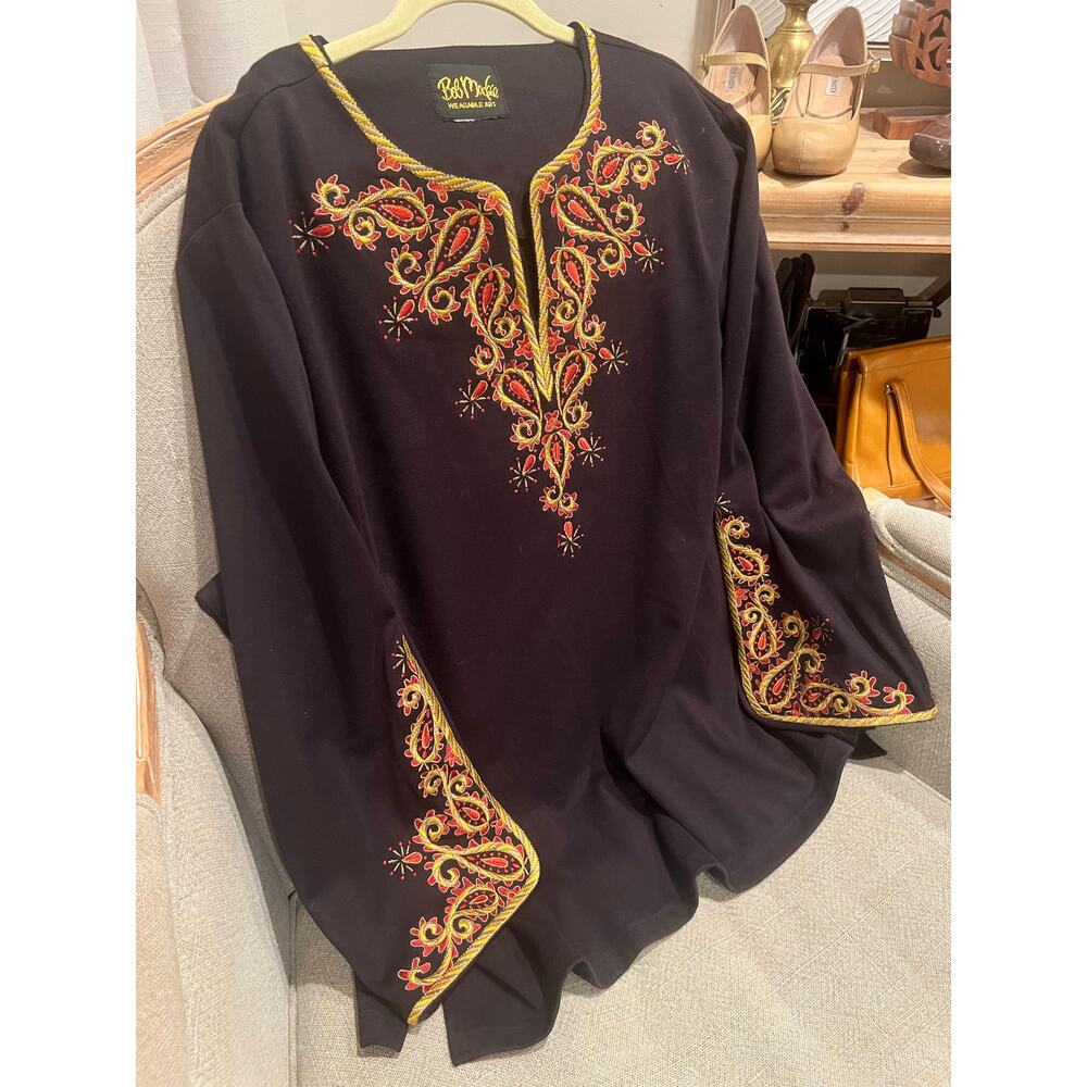 Bob Mackie Wearable Art Tunic - image 1